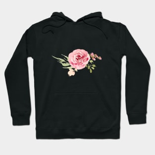 Aria Floral Watercolor Hoodie